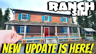*First Look* Meat And Dairy Production Update! New Houses! | Ranch Simulator | PC Gameplay Part 9