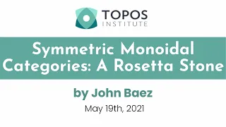 John Baez: "Symmetric Monoidal Categories A Rosetta Stone"