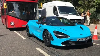 Supercars In London July 2022 Sound & Accelerations | C63, SF90, 720s, GT-R R34, F12 TDF, 812 GTS, &