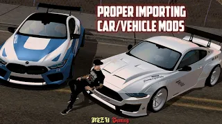 How to install car/vehicle mods properly in GTA SA Android