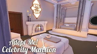 Adopt Me! Master Bedroom Canopy Bed- Aesthetic Dream Home - Celebrity Mansion - Tour & Speed Build