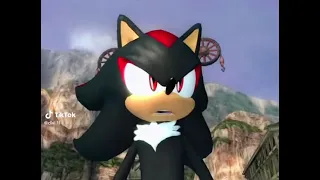 Shadow kicks silver head in the back meme