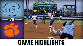 North Carolina vs. Clemson Softball Championship Highlights (2023)