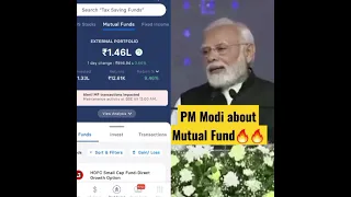 PM MODI ABOUT MUTUAL FUND