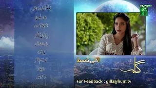 Gila Ep 36 Teaser [ Wahaj Ali - Anzela Abbasi ] Best Pakistani Serial - HUM TV
