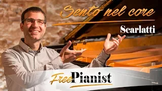 Sento nel core - KARAOKE / PIANO ACCOMPANIMENT - Italian songs and arias - Scarlatti