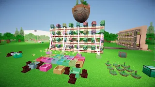 GravityCraft.net: mana factories, mana farm in botania 1.7.10 mod