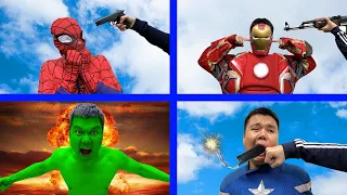 Testing All Superheroes To The Limit - GreenHero TV