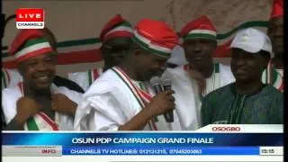 Jonathan, PDP Leaders Woo Osun Citizens Ahead Of Guber Election Pt.10