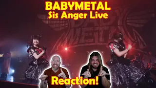 Musicians react to hearing BABYMETAL - Sis Anger Live!
