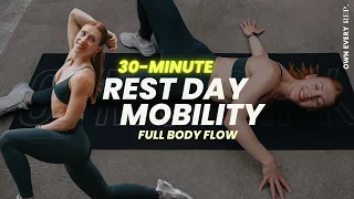 30 Min. Mobility Flow | Beginner-Friendly, Slow & Gentle | Full Body Rest Day Routine | No Repeats