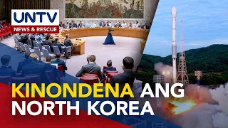 US, kinondena ang tangkang spy satellite launch ng North Korea; UN meeting sa isyu, hiniling