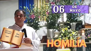 EVANGELIO DE HOY lunes 6 de mayo del 2024 - Padre Arturo Cornejo