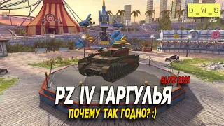 PZ IV Гаргулья - почему так годно в Wot Blitz | D_W_S