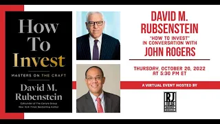 RJ Julia presents David M. Rubenstein in conversation with John Rogers