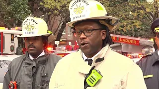 Full presser: 1 dead in Northwest DC apartment fire