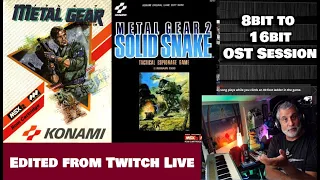 Old Composer Reacts to Metal Gear Video Games OST 8bit to 16bit