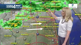 Chances for showers Wednesday afternoon, cooler temperatures