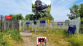 (New red/green lights) Tonford (Footpath) Level Crossing, Kent