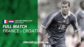 France v Croatia | 1998 FIFA World Cup | Full Match