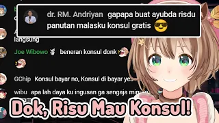 Seketika Stream Risu Menjadi Stream Konsultasi Gratis Ke Dokter Beneran [Ayunda Risu | Hololive ID]