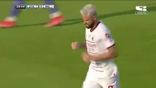 Olivier Giroud Goal for A.C. Milan vs Zalaegerszegi