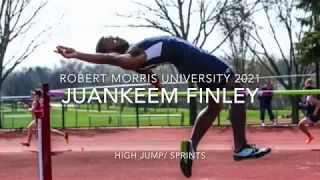 Juankeem Finley Robert Morris University 2021 Absurd Senior Track Highlight Tape