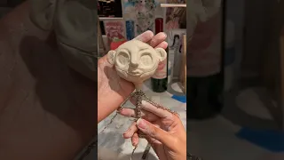 Making a coraline doll #coralinemovie #coralinejones #coralinedoll #dollmaking #shorts