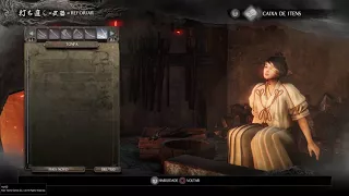 Nioh, dicas como Reforjar armas na Ferreira em REFORJA(Mudar ataque ....  E familiaridade A).