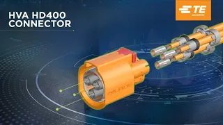 High Voltage Accessories Connectors HVA HD400 for Electric Vehicles