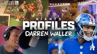 Darren Waller's NFL Journey Facing Adversity & Resilience | Giants Profiles