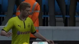 FIFA 13: Nice team goal by Borussia Dortmund!