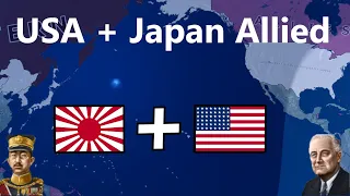 What If The USA Joined The East Asia Co-Prosperity Sphere? Hoi4 Timelapse