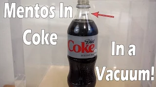 What Happens When You Drop a Mentos in Coke in a Vacuum Chamber?