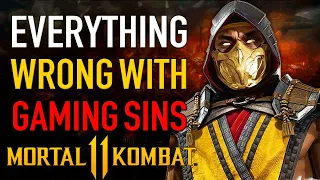 Everything Wrong with Gaming Sins - Defending Mortal Kombat 11 with SonicHaXD