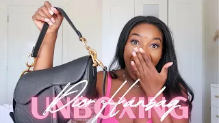 MY FIRST DIOR HANDBAG UBOXING | PARIS HAUL PT.2