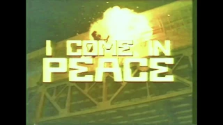 I Come in Peace VHS Movie Trailer (1990)