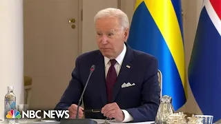 Biden touts U.S. commitment to NATO during visit to Finland