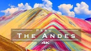 The Andes, Peru 🇵🇪 - by drone [4K]