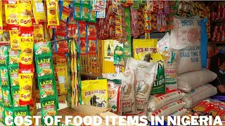 CURRENT COST OF FOOD ITEMS IN NIGERIA 🇳🇬 ARE TERRIFYING || NIGERIAN MARKET FAMILY GROCERY SHOPPING