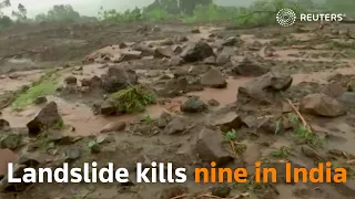 Landslide kills nine in northern Indian state