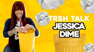 Jessica Dime Piece Has A Hilarious Interview With A Trash Can! | Trsh Talk Interview