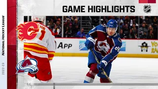 Flames @ Avalanche 2/25 | NHL Highlights 2023
