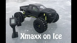 RB's RC's: XMaxx w/studs on ice