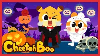 Trick or Treat❗ Best Halloween songs Compilation | Nursery rhymes | Kids song | #Cheetahboo