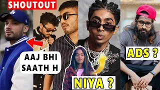 SEEDHE MAUT GAVE SHOUTOUT TO KRSNA | MC STAN EX TALKS ABOUT HIM | EMIWAY ADS ? | RAGA X MUHFAAD