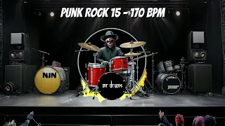 Punk Rock Drumtrack - 170 BPM | Backing Drums - Only Drums