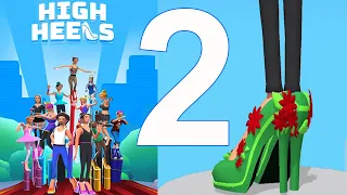 High Heels - Gameplay Walkthrough Part 2 Levels 51-65 (iOS,Android)