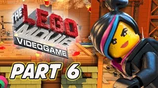 The LEGO Movie Videogame Walkthrough Part 6 - Escape from Flatbush (PS4 XBOX ONE Gameplay)