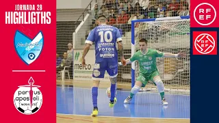 Resumen #PrimeraDivisiónFS | Quesos EH Manzanares FS 6-5 Noia Portus Apostoli | Jornada 28